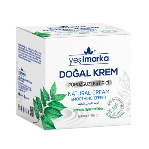 Yeşilmarka Doğal Pürüzsüzleştirici Krem 50 ml