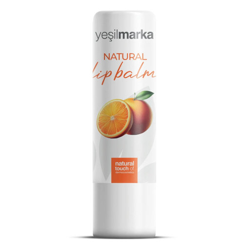 Yeşilmarka Doğal Dudak Balmı 4,15 gr- Portakal