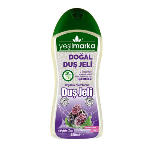 Yeşilmarka Doğal Duş Jeli 400 ml - Böğürtlen