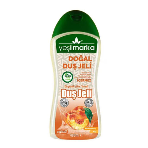 Yeşilmarka Doğal Duş Jeli 400 ml - Şeftali