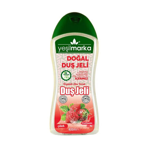 Yeşilmarka Doğal Duş Jeli 400 ml - Çilek
