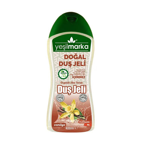 Yeşilmarka Doğal Duş Jeli 400 ml - Vanilya