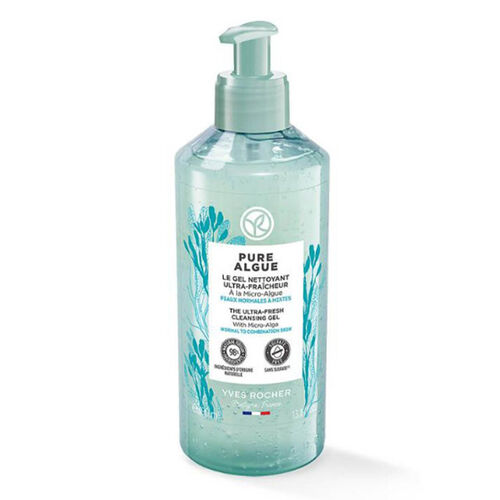 Yves Rocher Pure Algue Nemlendirici ve Ferahlatıcı Yüz Yıkama Jeli 390 ml
