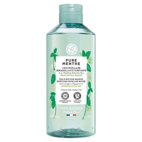 Yves Rocher Pure Menthe Arındırıcı Yüz ve Makyaj Temizleme Suyu 400 ml