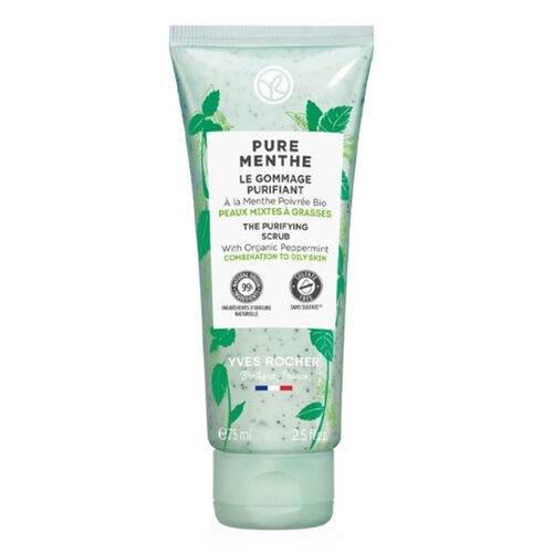 Yves Rocher Pure Menthe Gözenek Sıkılaştırıcı Arındırıcı Peeling 75 ml