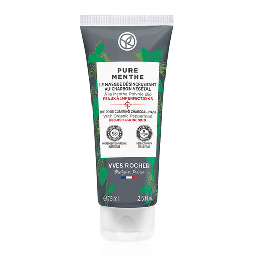 Yves Rocher Pure Menthe Siyah Nokta Karşıtı Komür Maskesi 75 ml