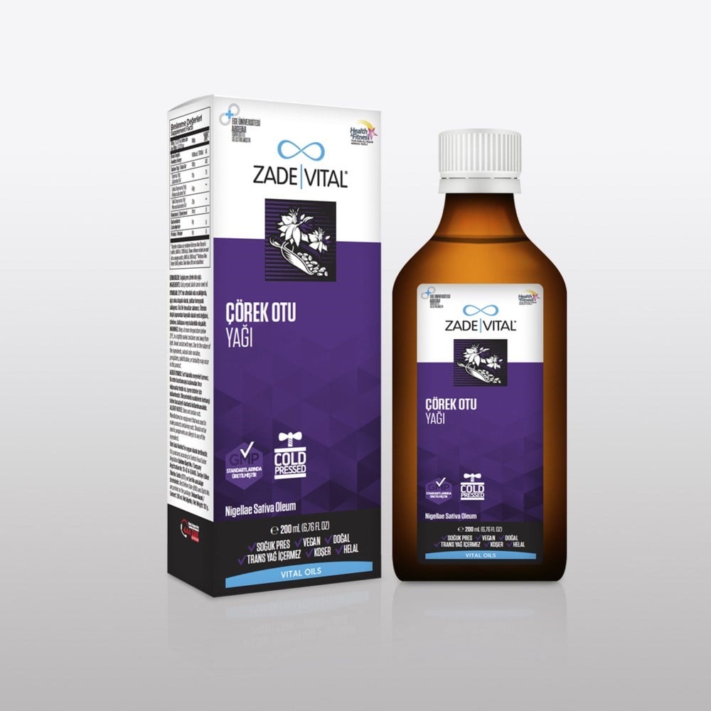 Zade Vital Çörek Otu Yağı 200 ml