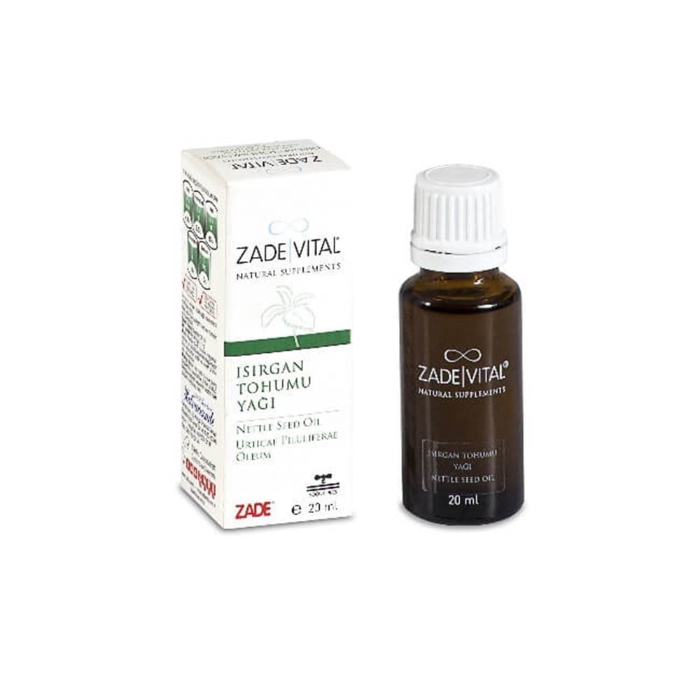 Zade Vital Isırgan Tohumu Yağı 20 ml