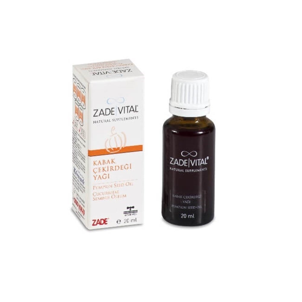 Zade Vital Kabak Çekirdeği Yağı 20 ml