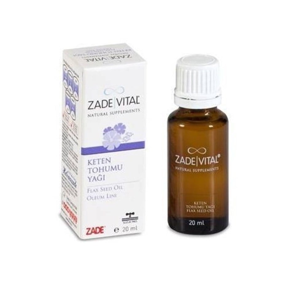 Zade Vital Keten Tohumu Yağı 20 ml