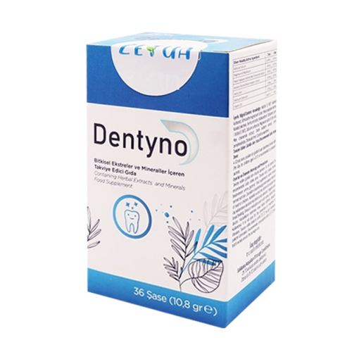 Zetua Dentyno Bitkisel Ekstreler İçeren Takviye Edici Gıda 36 Şase