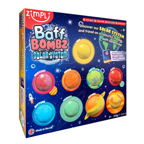 Zimpli Kids Solar Baff Bombz System 315 gr